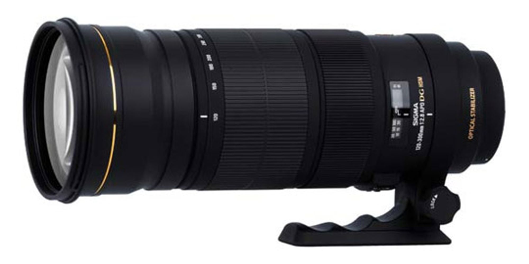 Sigma 120-300mm f/2.8 har intern fokus og intern zoom. FOTO: Produsenten.