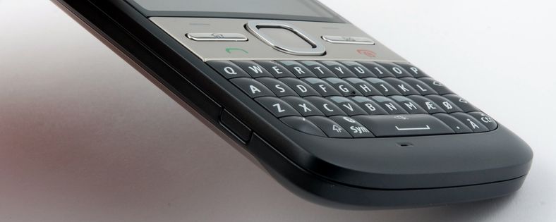 Her er det tastaturet som gjelder.