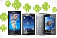 X10-modellene får endelig Android 2.1