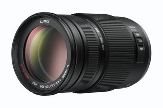 Klikk for å vise bilde i full størrelse Panasonic Lumix G Vario 100-300 mm / F4.0-5.6 / MEGA O.I.S.