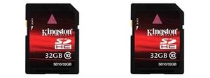 Kingston SDHC Class 10 - 32 GB