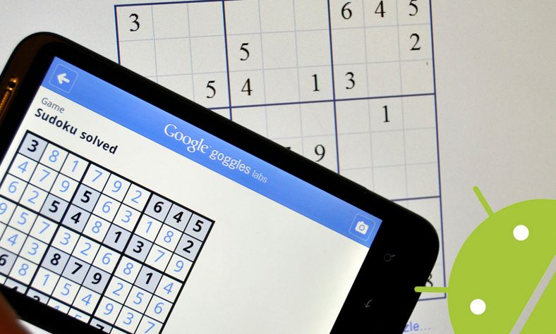 Se mobilen løse Sudoku