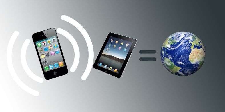 Endelig kan Iphone dele internett