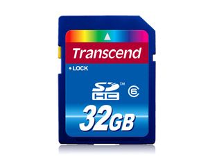 Transcend SDHC Class 6 - 32 GB 