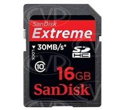 SanDisk SDHC Extreme HD Video 16GB 30MB/s