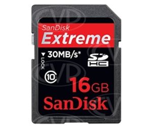 SanDisk SDHC Extreme HD Video 16GB 30MB/s