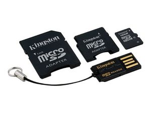 Kingston microSDHC Card 16GB Multi Kit