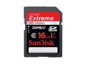 SanDisk Secure Digital Extreme HD 16GB 20MB/s