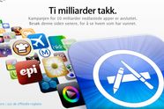 10 milliarder nedlastinger i App Store