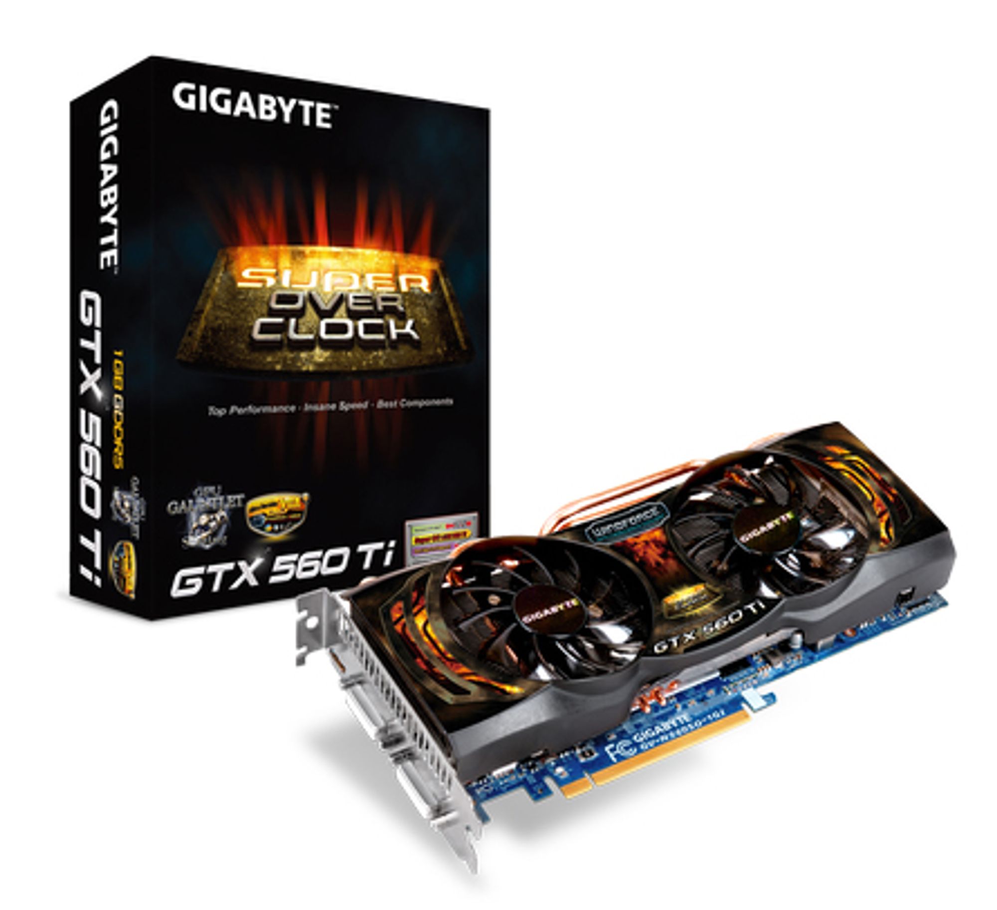 Gigabyte GeForce GTX 560 Ti 1GB Super Overclock