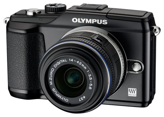 Olympus E-PL2 uten undervannshus.
