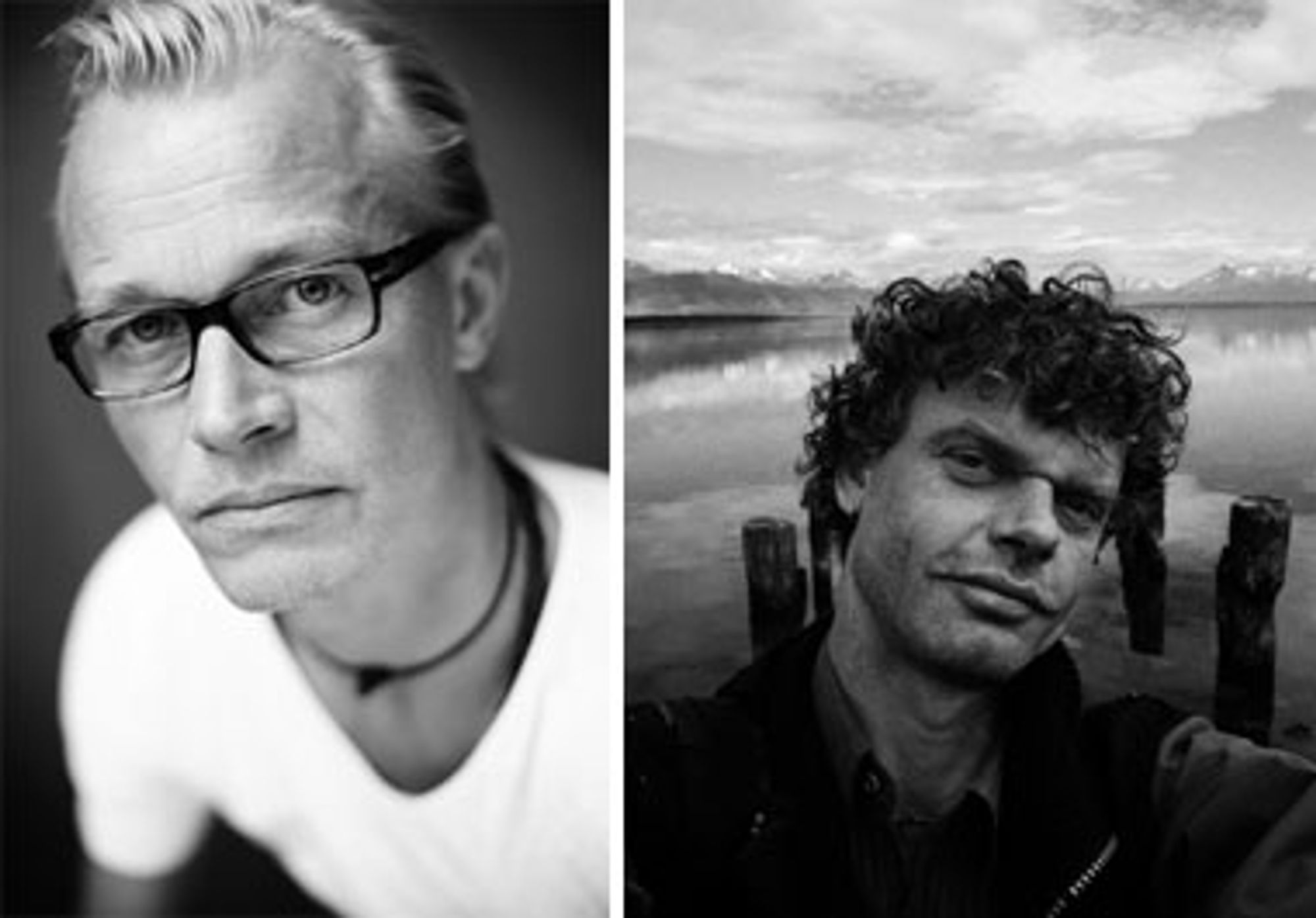 Jan Grarup (t.v.) og Kadir van Lohuizen.