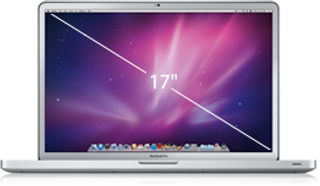 Klikk for å vise bilde i full størrelse Apple Macbook Pro i7 2.2 GHz 17 (matt skjerm)