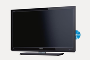 TV med innebygd Blu-ray-spiller
