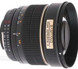 Samyang 85mm F1.4 Aspherical IF for Four Thirds