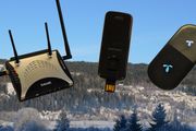 Les Bruk mobilen som modem i påskefjellet