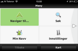 Navv er sammen med Ndrive den aller mest brukervennlige appen i testen.