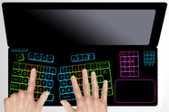 Laptop lar deg skreddersy tastaturet