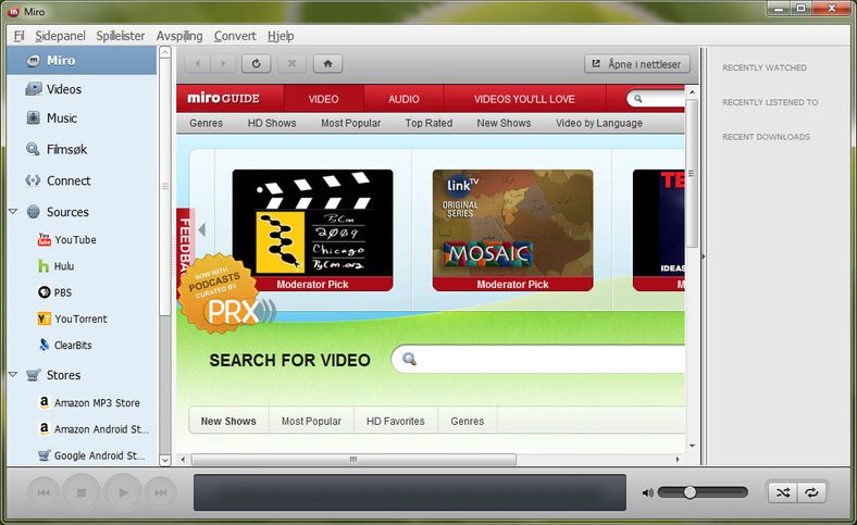 iTunes-alternativ oppgraderes