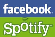 Facebook og Spotify i samarbeid