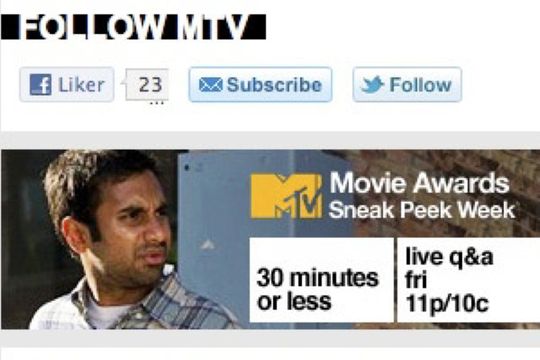 Liker du MTV og ønsker å holde deg oppdattert? Ved å klikke på Follow blir du enkelt abonnent på deres Twitter-konto.