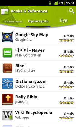 På Google Play stemmer brukerne på hvor bra programmene er, slik at det er enkelt å styre unna dårlige programmer.