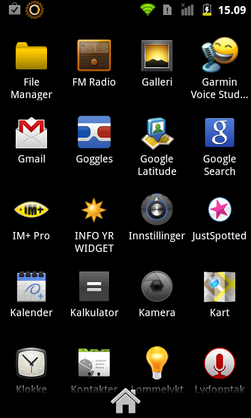 Når du skal sjekke hvilken versjon av Android telefonen din kjører, må du velge