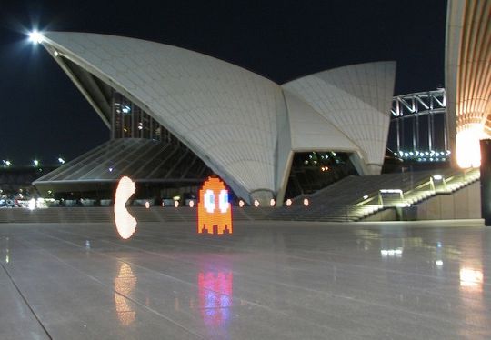 Pacman. Bilde lightscythe.
