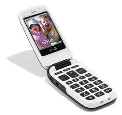 Doro PhoneEasy 615 er en klassisk pensjonist-kamskjelltelefon.