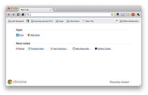 Dette synet møtte Joe da han brukte Googles Chrome.