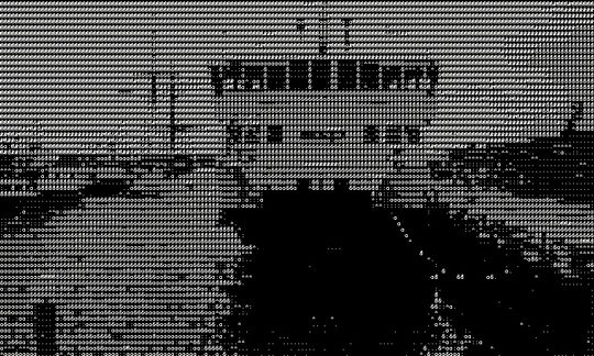 Live ASCII-art, moro eller tøys?