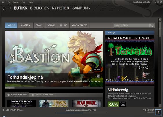 Steam utgjør en stadig større del av PC-markedet.