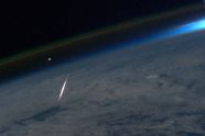 Fotograferte meteor fra verdensrommet