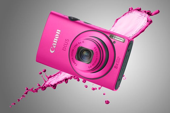 Canon Ixus 230 HS. Ikke det som tåler mest, men lekkert og mye for pengene.