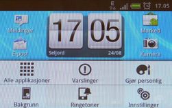 HTC har laget sitt eget skall til Android, HTC Sense.