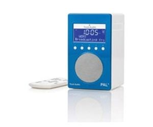 Tivoli Audio PAL+ DAB Bl&aring;/Hvit