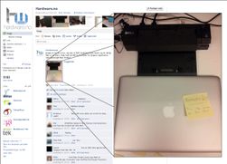 Faksimile, Hardware.nos Facebook-gruppe
