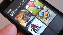 Bildevisningen i Windows Phone. 
