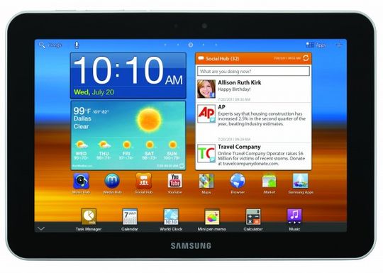Samsung Galaxy Tab 8.9 er lillebror til Galaxy Tab 10.1.