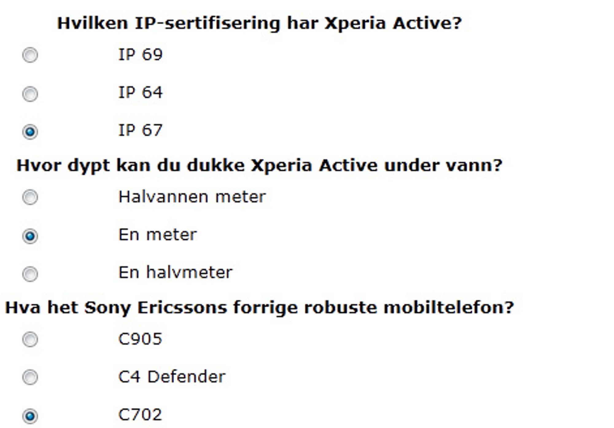 Slik ser fasiten ut.