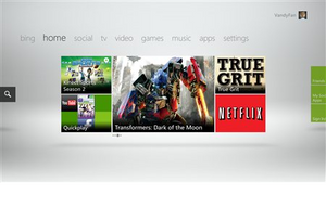 Skjermbilde fra Xbox Live