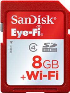 SanDisk Eye-Fi Wireless SD Card 8GB