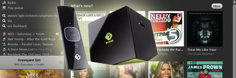 Spotify og Boxee slår sammen kreftene