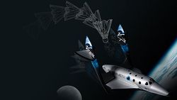 TEORIEN: SpaceShipTwo bremser farten på samme måten som fjærene på en badmingtonball.