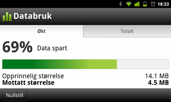 Opera Turbo er spesielt undervurdert når Edge er eneste mulighet, for her sparer du faktisk mye data.
