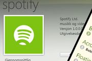 Les Pass deg for falsk Spotify-app