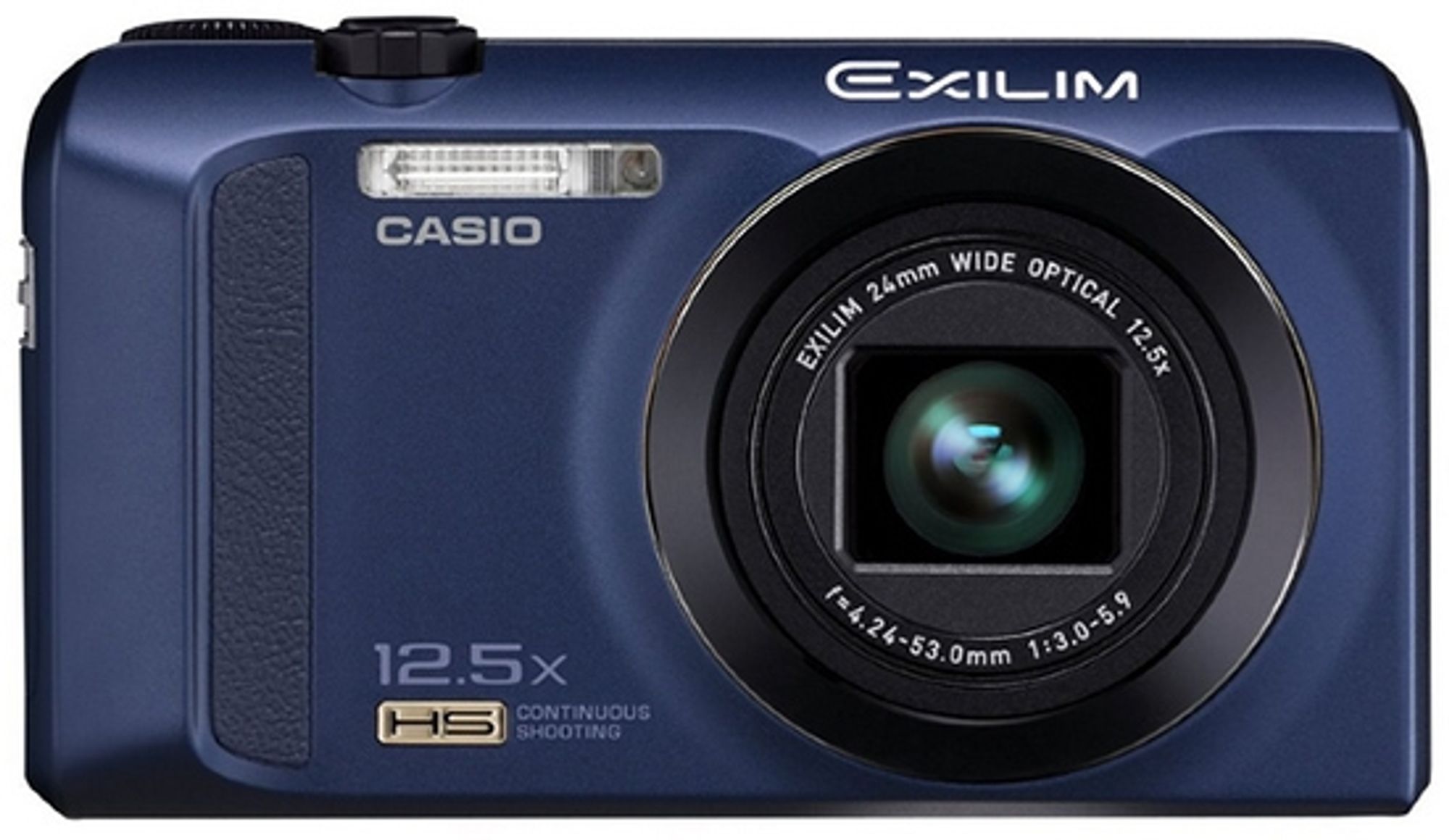 Casio ZR100 som vant kompaktkameratesten hos oss.