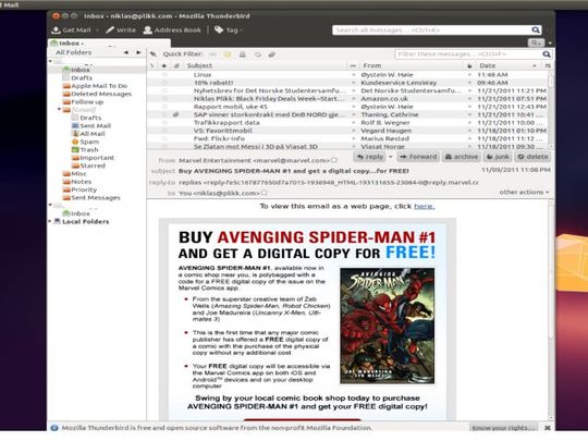 Det gikk veldig greit å legge inn mine private e-post-kontoer, men jobb-e-posten var det bare å glemme.