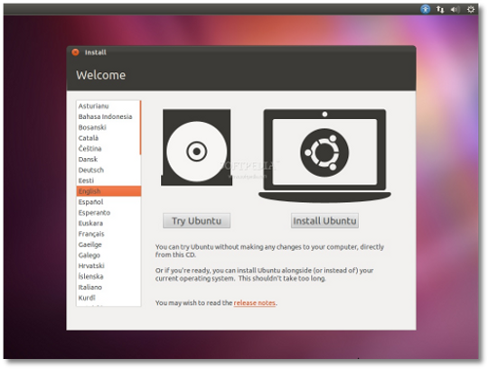 Det er veldig enkelt og greit å installere Ubuntu. Du kan til og med prøve ut operativsystemet før du installerer det, direkte fra CD-en.
