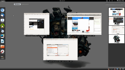 Grensesnittet til Gnome 3 er kjempelekkert.